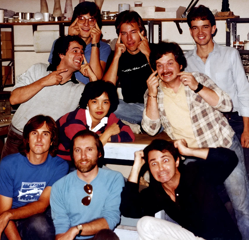 リック・ベイカーの工房への写真