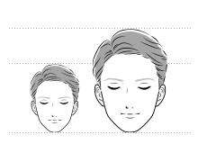 様々なサイズを提供可能の画像