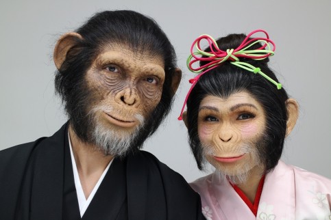 会社年賀状の写真1