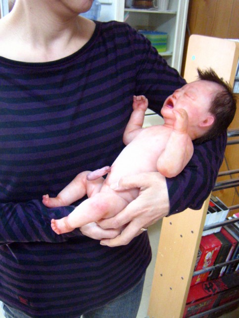 赤ん坊ダミーの写真1